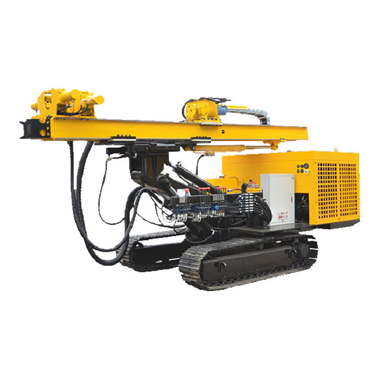 Каменная анкерная буровая установка Crawler Type Drilling Rig, используемая для строительства фундаментов ямы