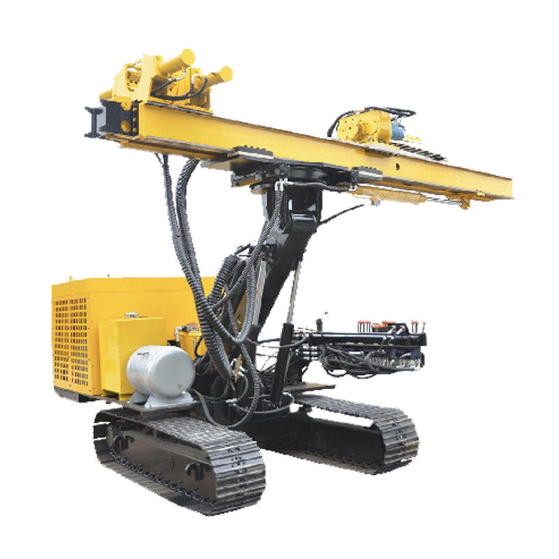 Каменная анкерная буровая установка Crawler Type Drilling Rig, используемая для строительства фундаментов ямы