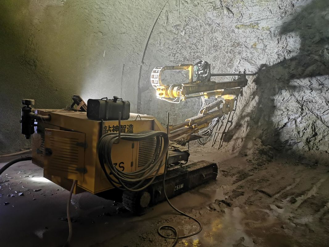 Строительство туннелей Стрелец Rockbolt Тип Rock Drill Rig 18kw Ударная мощность R32/R38/T38/T45 Shank